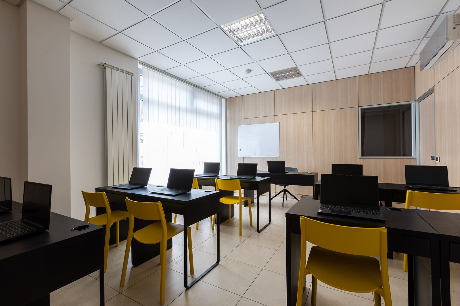 Aula informatica del Test Center 2D Formazione