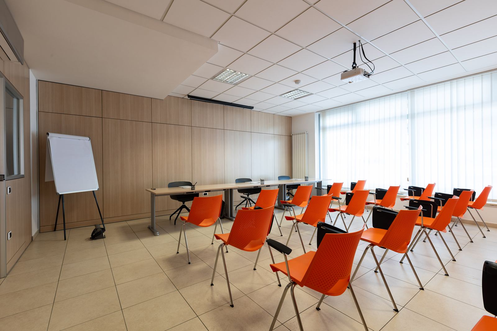 Aula per la formazione nella sede 2D Formazione